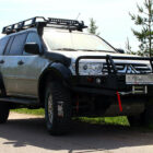 Силовой бампер передний Mitsubishi Pajero Sport II (серия Т) - Силовые бамперы - MITSUBISHI - Mitsubishi Pajero Sport