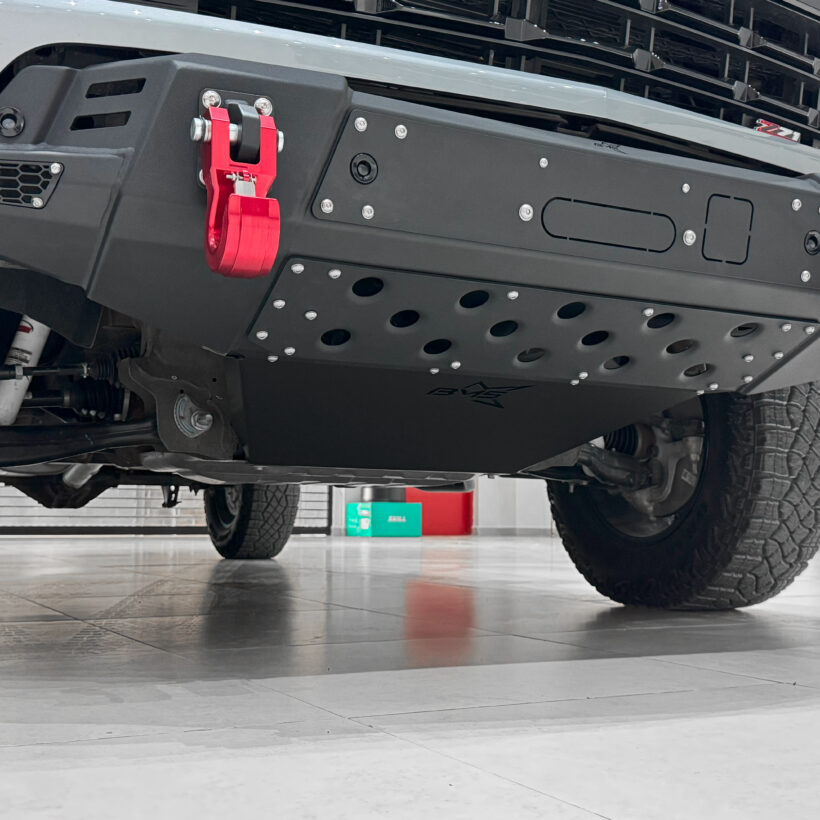 Бампер силовой передний BMS SPORT для Chevrolet Silverado 2022-2024 - сталь - Силовые бамперы - CHEVROLET - Chevrolet Silverado