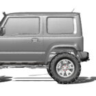 Задний силовой бампер - Suzuki Jimny - Силовые бамперы - SUZUKI - Suzuki Jimny