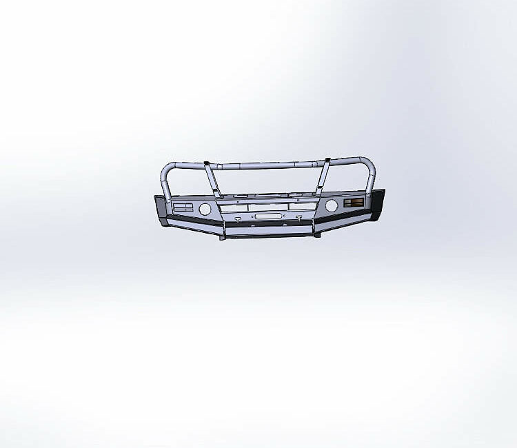 Силовой бампер передний Toyota Land Cruiser Prado 90 (серия С) - Силовые бамперы - TOYOTA - Toyota Land Cruiser Prado