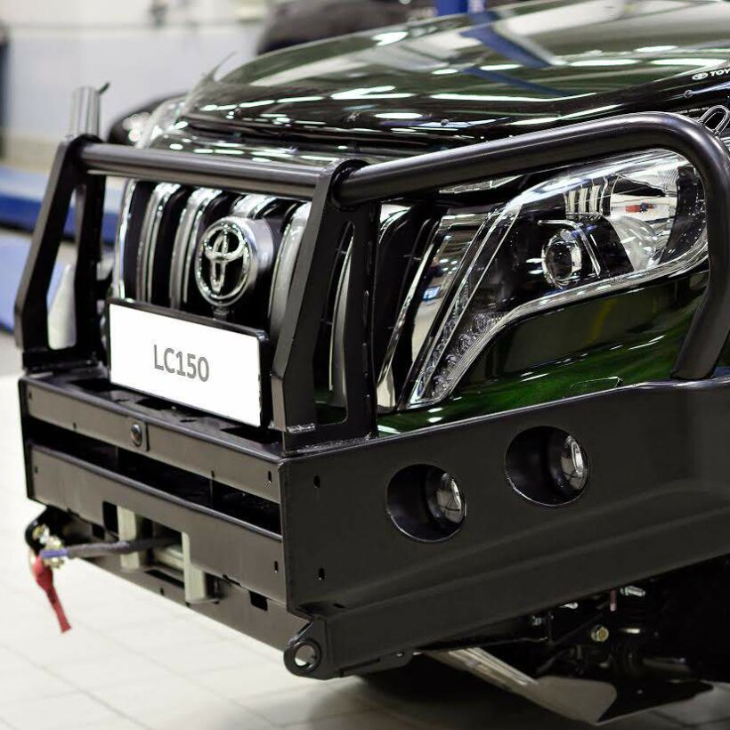 Силовой бампер передний для Toyota Land Cruiser Prado 150 restailing (серия Т) - Силовые бамперы - TOYOTA - Toyota Land Cruiser Prado