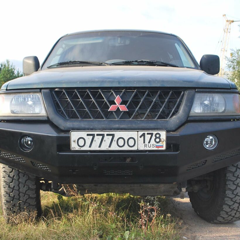 Силовой бампер передний MITSUBISHI Pajero sport I / montero sport (серия Л) - Силовые бамперы - MITSUBISHI - Mitsubishi L200