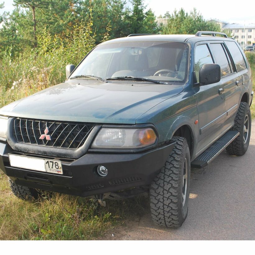 Силовой бампер передний MITSUBISHI Pajero sport I / montero sport (серия Л) - Силовые бамперы - MITSUBISHI - Mitsubishi L200