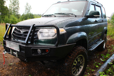 Силовой бампер передний для UAZ Patriot (Серия Т) - Силовые бамперы - UAZ - UAZ Патриот