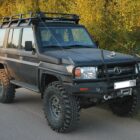 Силовой бампер передний Toyota Land Cruiser 76, 78 (серия С) - Силовые бамперы - TOYOTA - Toyota Land Cruiser