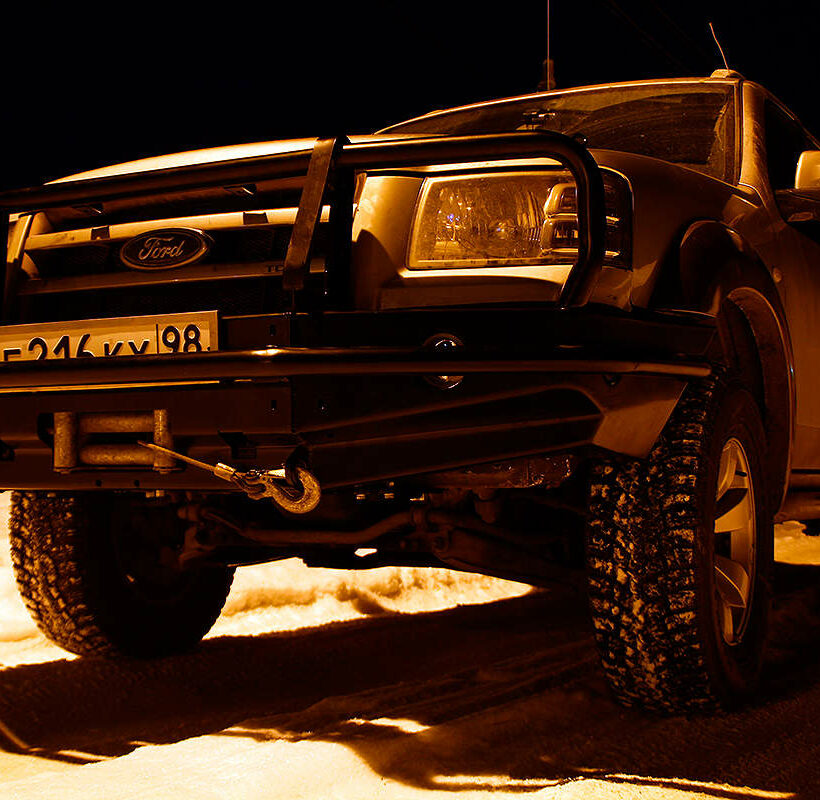 Силовой бампер передний Ford Ranger II (серия Т) - Силовые бамперы - FORD - Ford Ranger