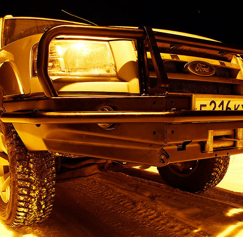 Силовой бампер передний Ford Ranger II (серия Т) - Силовые бамперы - FORD - Ford Ranger