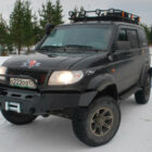 Силовой бампер передний для UAZ Patriot (Серия Д) - Силовые бамперы - UAZ - UAZ Патриот