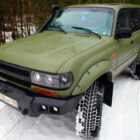 Силовой бампер передний Toyota Land Cruiser 80 (серия Д) - Силовые бамперы - TOYOTA - Toyota Land Cruiser