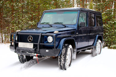 Силовой бампер передний на Mercedes Gelandewagen - Силовые бамперы - MERCEDES-BENZ - Mercedes-Benz G-Class