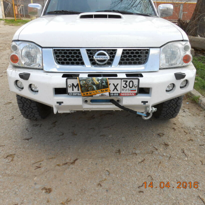 Силовой бампер передний Nissan NP300 (серия С) - Силовые бамперы - NISSAN - Nissan NP300