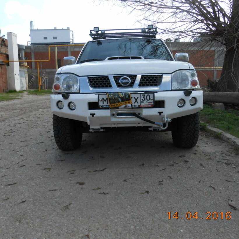 Силовой бампер передний Nissan NP300 (серия С) - Силовые бамперы - NISSAN - Nissan NP300