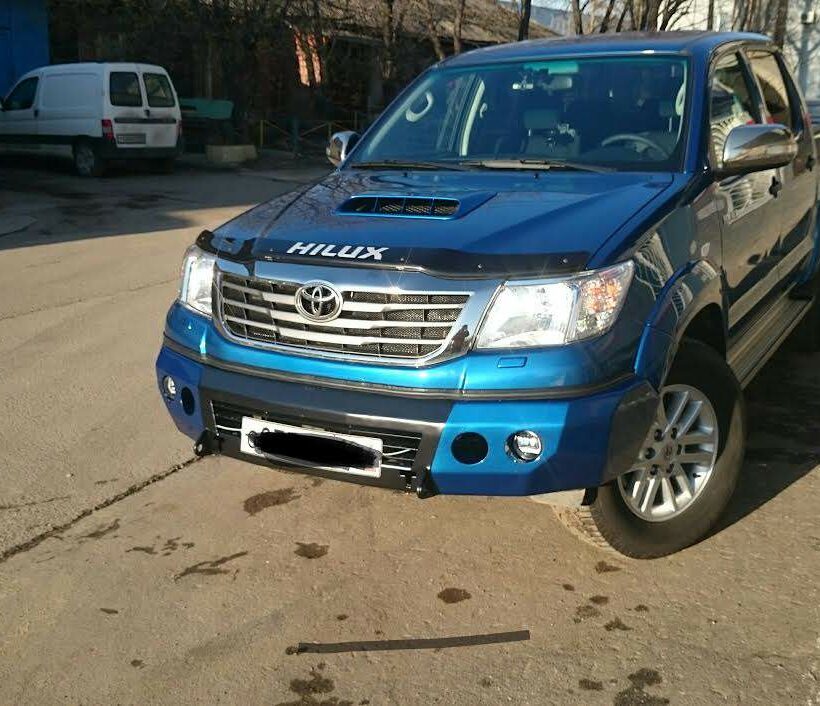 Силовой бампер передний Toyota Hilux (серия Л) - Силовые бамперы - TOYOTA - Toyota Hilux