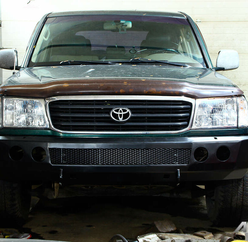 Силовой бампер передний Toyota Land Cruiser 100, Lexus LX 470 (серия Л) - Силовые бамперы - TOYOTA - Toyota Land Cruiser