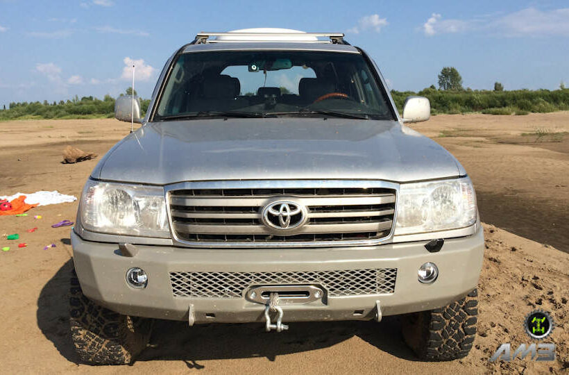 Силовой бампер передний Toyota Land Cruiser 100, Lexus LX 470 (серия Л) - Силовые бамперы - TOYOTA - Toyota Land Cruiser