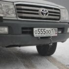 Площадка под лебедку в штатный бампер Toyota Land Cruiser 105 - Лебедки