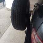 Калитка запасного колеса в штатный бампер Toyota Land Cruiser 100, Lexus LX 470 - Экстерьер - TOYOTA - Toyota Land Cruiser