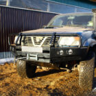 Силовой бампер передний Nissan Patrol Y61 (1997-2005) (Серия-Т) - Силовые бамперы - NISSAN - Nissan Patrol
