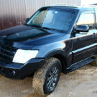 Силовые пороги Mitsubishi Pajero 4 (3-х дверный кузов) - Силовые пороги