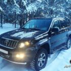Трубные силовые пороги Toyota Land Cruiser 120 - Силовые пороги