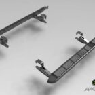 Трубные силовые пороги Toyota Land Cruiser 120 - Силовые пороги