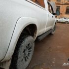 Силовые пороги Toyota Tundra DoubleCab c длинным кузовом - Силовые пороги