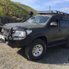 Силовой бампер передний под штатную лебедку Toyota Land Cruiser 200 до 2016 (серия Р) - Силовые бамперы - TOYOTA - Toyota Land Cruiser