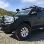 Силовой бампер передний под штатную лебедку Toyota Land Cruiser 200 до 2016 (серия Р) - Силовые бамперы - TOYOTA - Toyota Land Cruiser