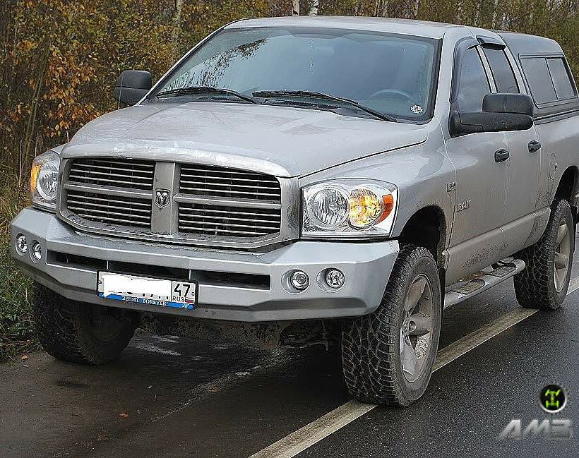 Силовой бампер передний Dodge Ram III (серия Л) - Силовые бамперы - DODGE - Dodge Ram