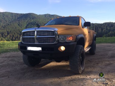 Силовой бампер передний Dodge Ram III (2001-2005) (серия Л) - Силовые бамперы - MERCEDES-BENZ