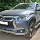 Силовая защита (юбка) переднего штатного бампера Mitsubishi Pajero Sport 3 - Экстерьер - MITSUBISHI - Mitsubishi Pajero Sport