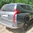 Силовая защита (юбка-фаркоп) заднего штатного бампера Mitsubishi Pajero Sport 3 - Экстерьер - MITSUBISHI - Mitsubishi Pajero Sport