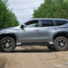 Силовая защита (юбка-фаркоп) заднего штатного бампера Mitsubishi Pajero Sport 3 - Экстерьер - MITSUBISHI - Mitsubishi Pajero Sport