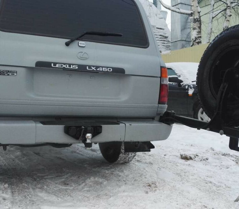 Калитка в штатный бампер TLC-80 - Экстерьер - TOYOTA - Toyota Land Cruiser