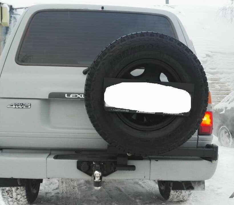 Калитка в штатный бампер TLC-80 - Экстерьер - TOYOTA - Toyota Land Cruiser