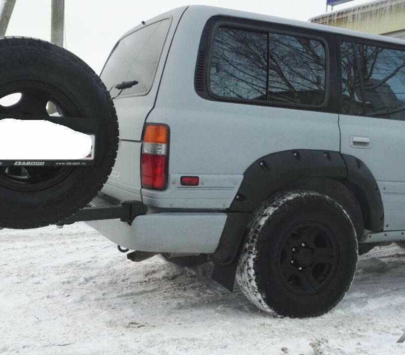 Калитка в штатный бампер TLC-80 - Экстерьер - TOYOTA - Toyota Land Cruiser