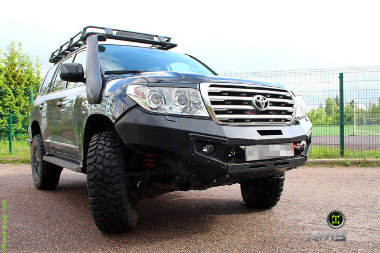 Силовой бампер передний Toyota Land Cruiser 200 до 2016 (серия Рино) - Силовые бамперы - TOYOTA - Toyota Land Cruiser