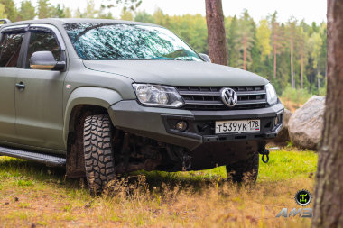 Силовой бампер передний Volkswagen Amarok (серия Рино) - Силовые бамперы - VOLKSWAGEN - Volkswagen Amarok