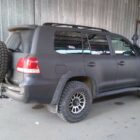 Калитка запасного колеса и площадка под лебедку в штатный бампер Toyota Land Cruiser 200. Комплектация 2 - Лебедки