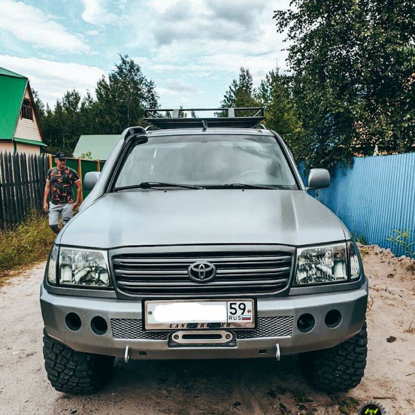 Силовой бампер передний Toyota Land Cruiser 100, Lexus LX 470 (серия Л) - Силовые бамперы - TOYOTA - Toyota Land Cruiser