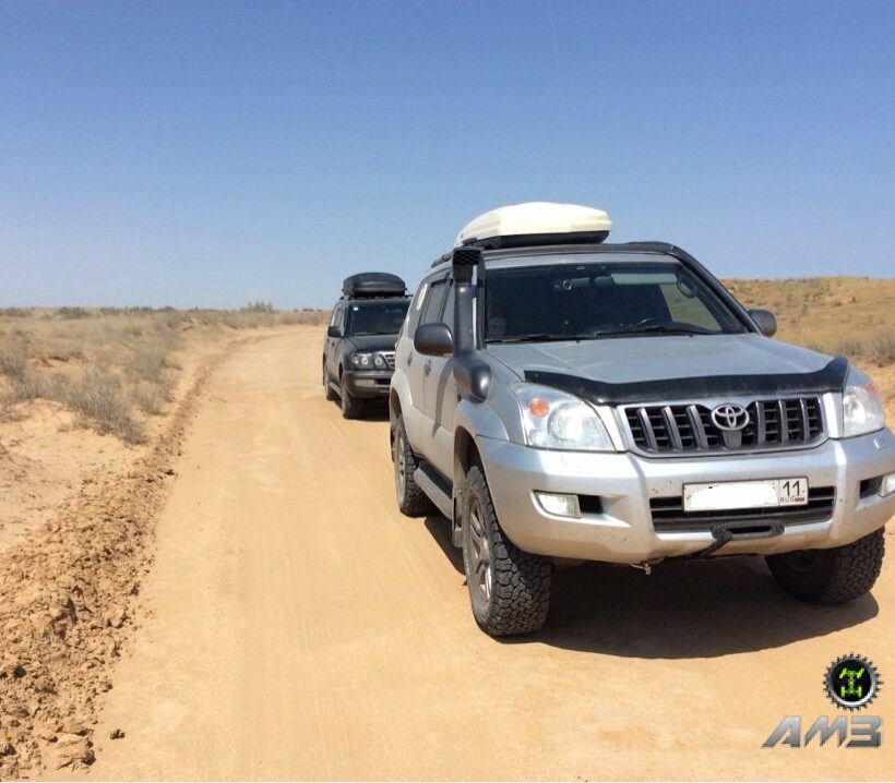 Площадка под лебедку в передний штатный бампер Toyota Land Cruiser Prado 120 - Лебедки