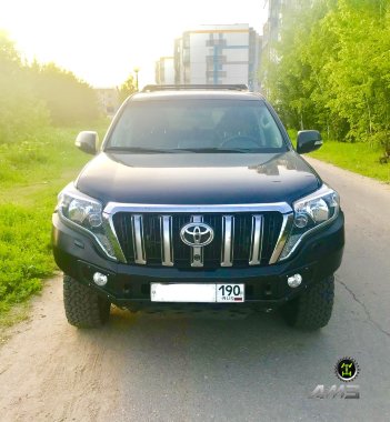 Силовой бампер передний для Toyota Land Cruiser Prado 150 restailing (серия Рино) - Силовые бамперы - TOYOTA - Toyota Land Cruiser Prado