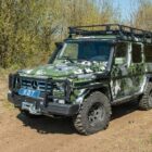 Передний силовой бампер со съемным кенгурином - Mercedes-Benz G-класс - Силовые бамперы - MERCEDES-BENZ
