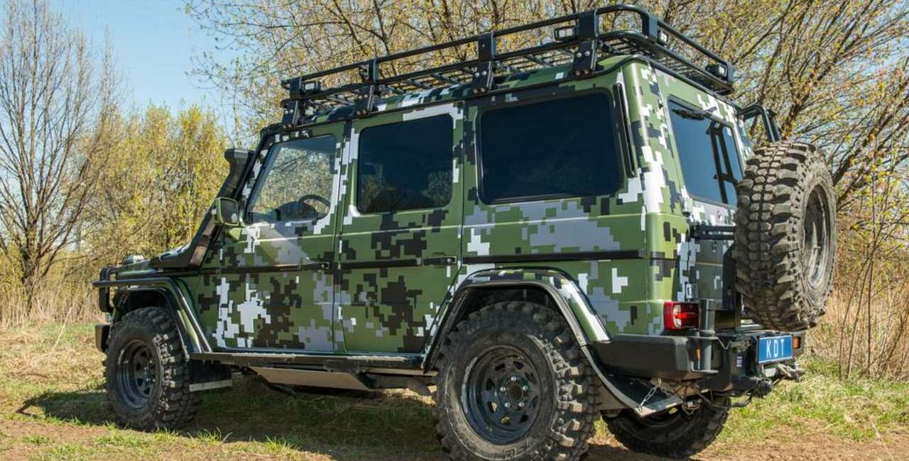 Задний силовой бампер из 430й нержавеющей стали - Mercedes-Benz G-класс арт.1802 - Силовые бамперы - MERCEDES-BENZ - Mercedes-Benz G-Class
