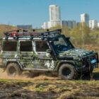 Передний силовой бампер со съемным кенгурином - Mercedes-Benz G-класс - Силовые бамперы - MERCEDES-BENZ