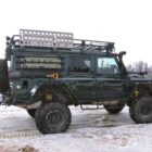 Задний силовой бампер из 430й нержавеющей стали - Land Rover Defender 90/110 - Силовые бамперы - LAND ROVER - Land Rover Defender