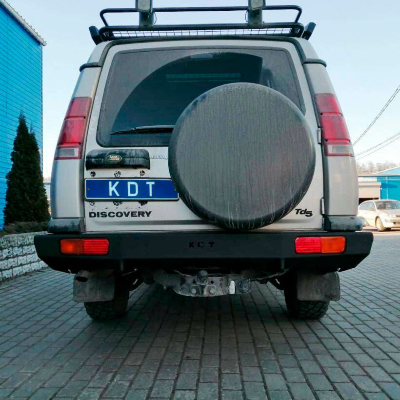 Задний силовой бампер алюминиевый - Land Rover Discovery 2 - Силовые бамперы - LAND ROVER - Land Rover Discovery II