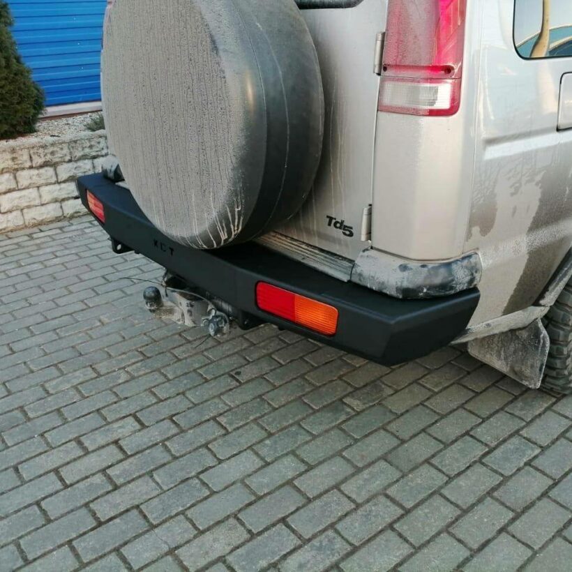 Задний силовой бампер алюминиевый - Land Rover Discovery 2 - Силовые бамперы - LAND ROVER - Land Rover Discovery II