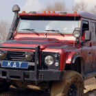 Передний силовой бампер с кенгурином алюминиевый - Land Rover Defender 90/110 - Силовые бамперы - LAND ROVER - Land Rover Defender
