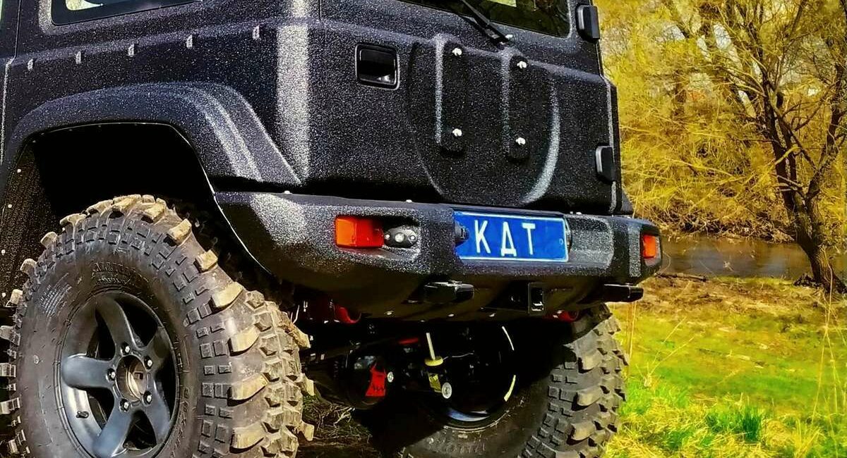 Задний силовой бампер - Suzuki Jimny - Силовые бамперы - SUZUKI - Suzuki Jimny